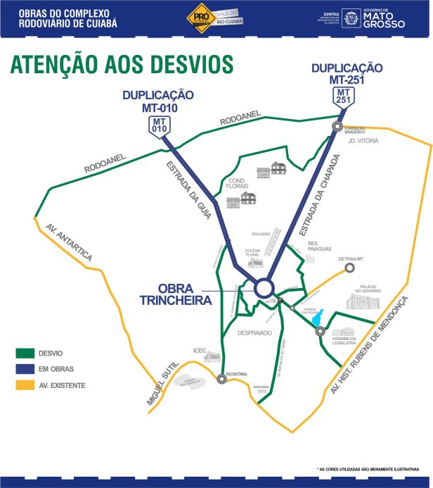 mapa de desvio 1